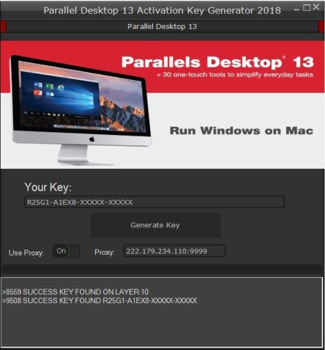 parallels desktop activation key